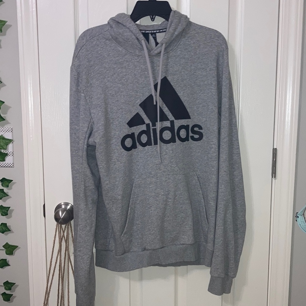 Women’s grey adidas hoodie